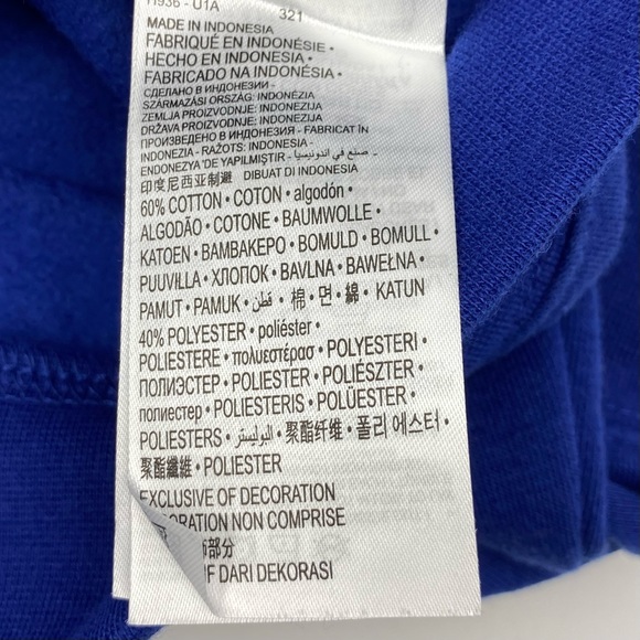 Nike Boys Long Sleeve Pullover Hoodie, Deep Royal Blue NWT - Picture 4 of 5